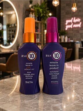 💜2! It's a 10 Miracle Leave-In Products- Original and With Keratin💜